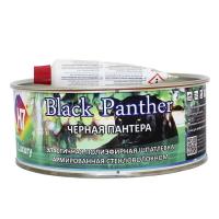 Шпатлевка эластичная полиэфирная армированная стекловолокном Black Panther